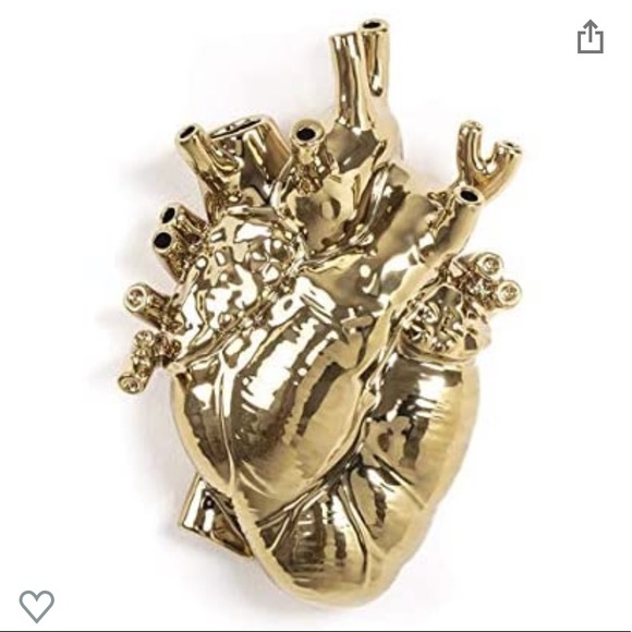 Love in Bloom Vase in Gold Edition - Picture 2 of 9